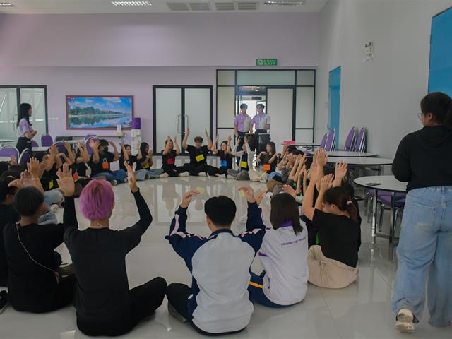 วิทยาลัยการศึกษา ดำเนินโครงการสโมสรนิสิต กิจกรรมที่ 3 ค่ายสายใยผู้นำกิจกรรม ประจำปีการศึกษา 2567 