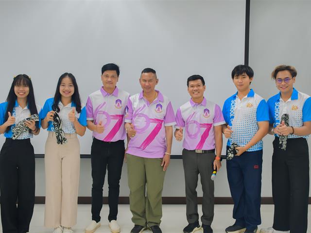 วิทยาลัยการศึกษา ดำเนินโครงการสโมสรนิสิต กิจกรรมที่ 3 ค่ายสายใยผู้นำกิจกรรม ประจำปีการศึกษา 2567 