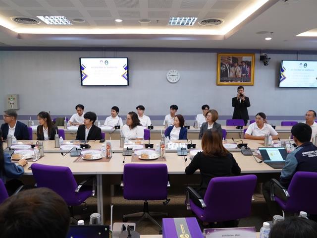 มหาวิทยาลัยพะเยา ต้อนรับ คณะศึกษาดูงานจากมหาวิทยาลัยราชภัฏเชียงราย