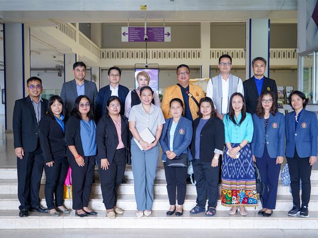 มหาวิทยาลัยพะเยา ต้อนรับคณะศึกษาดูงานจาก มหาวิทยาลัยนครพนม
