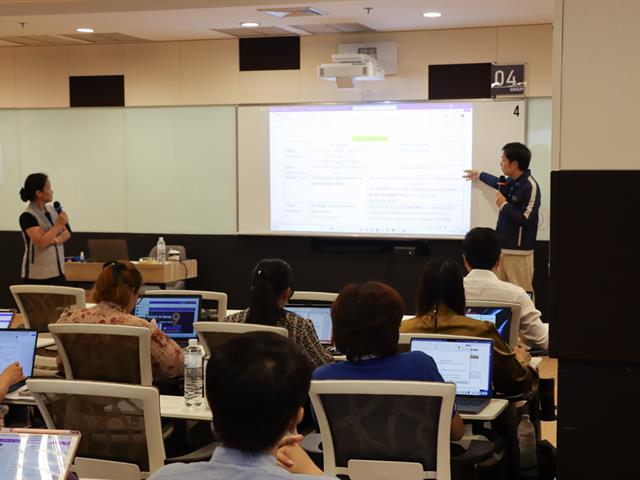กองแผนงานจัดโครงการอบรมการจัดทำแผนยุทธศาสตร์เชิงปฏิบัติการ (ครั้งที่ 2)