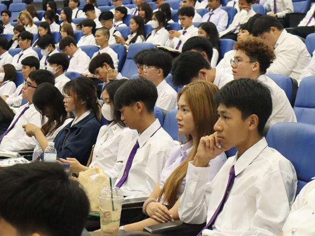 คณะวิศวกรรมศาสตร์ ร่วมจัดโครงการปฐมนิเทศนิสิต ต้อนรับฟ้ามุ่ยช่อที่ 14