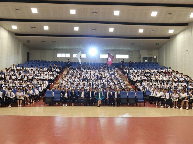 คณะวิศวกรรมศาสตร์ ร่วมจัดโครงการปฐมนิเทศนิสิต ต้อนรับฟ้ามุ่ยช่อที่ 14