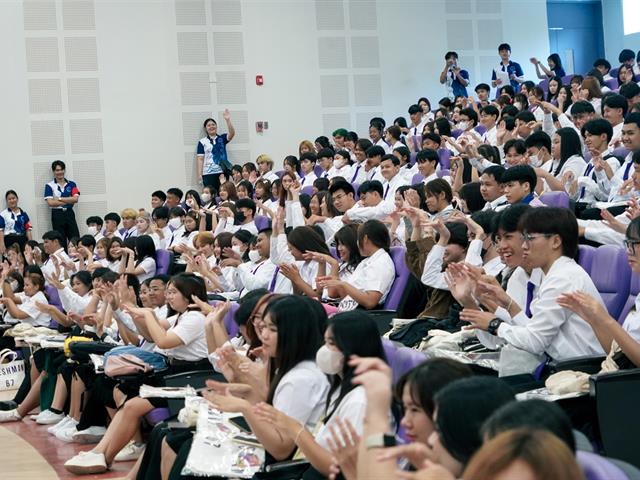 “Welcoming Fah Mui Chor No. 14” to the University of Phayao.