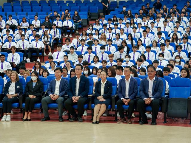 “Welcoming Fah Mui Chor No. 14” to the University of Phayao.