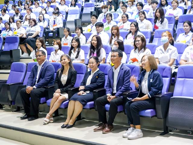 “Welcoming Fah Mui Chor No. 14” to the University of Phayao.