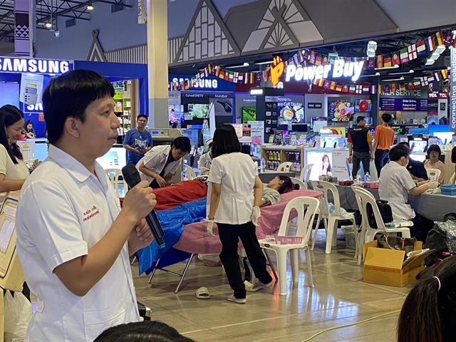 สาขาเทคนิคการแพทย์ ร่วมกับกลุ่มงานเทคนิคการแพทย์และพยาธิวิทยาคลินิก รพ.พะเยา จัดกิจกรรม “การให้บริการตรวจสุขภาพทางเทคนิคการแพทย์"
