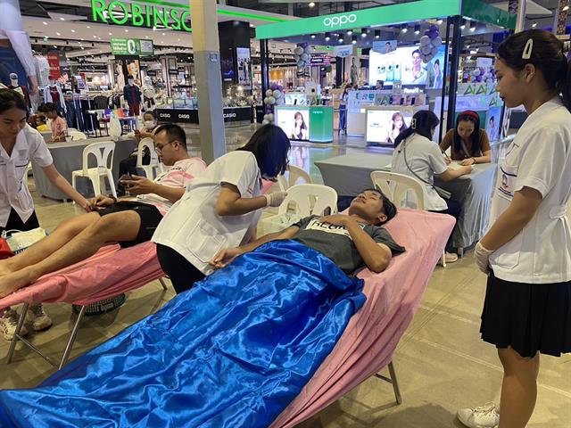 สาขาเทคนิคการแพทย์ ร่วมกับกลุ่มงานเทคนิคการแพทย์และพยาธิวิทยาคลินิก รพ.พะเยา จัดกิจกรรม “การให้บริการตรวจสุขภาพทางเทคนิคการแพทย์"