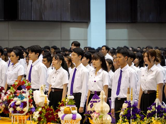 Teacher Appreciation Ceremony at the University of Phayao Academic year 2024.