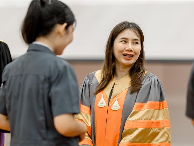 สาขาวิชาอนามัยสิ่งแวดล้อม จัดพิธีมอบเสื้อปฏิบัติการวิชาชีพฯ