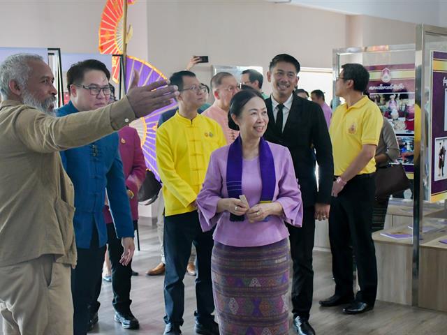 School of Education participated in the opening ceremony of the 14th Anniversary Exhibition of the University of Phayao