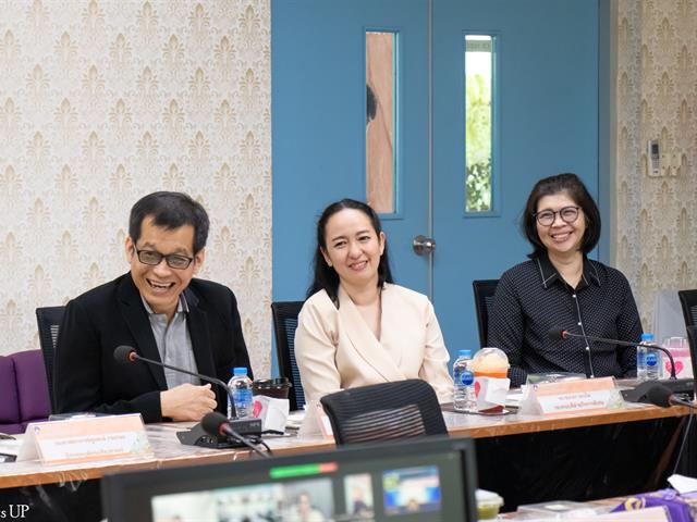 คณะศิลปศาสตร์ให้การต้อนรับคณะกรรมการตัดสินการประกวด Learning Space 2024