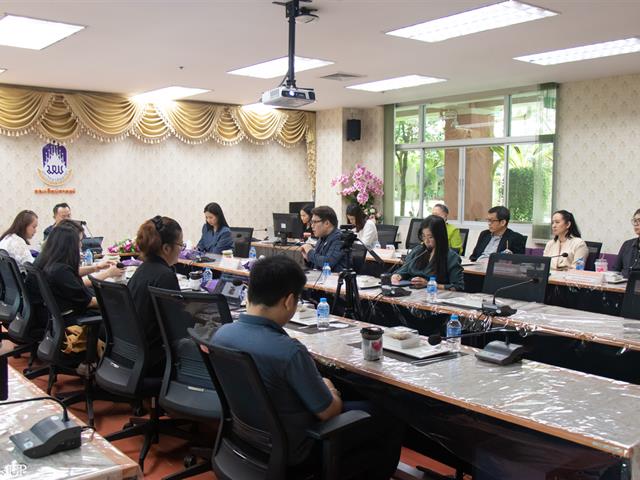 คณะศิลปศาสตร์ให้การต้อนรับคณะกรรมการตัดสินการประกวด Learning Space 2024