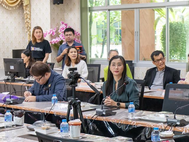 คณะศิลปศาสตร์ให้การต้อนรับคณะกรรมการตัดสินการประกวด Learning Space 2024