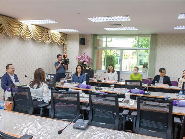 คณะศิลปศาสตร์ให้การต้อนรับคณะกรรมการตัดสินการประกวด Learning Space 2024