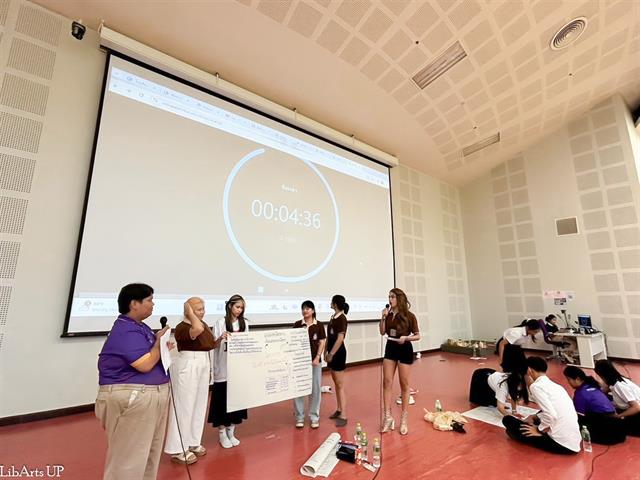 คณะศิลปศาสตร์จัดโครงการบูรณาการองค์ความรู้ทางภาษาไทยสู่ทักษะอาชีพ