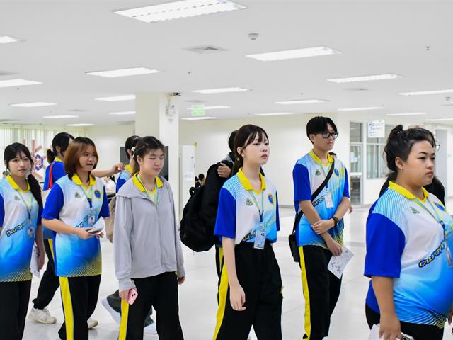 วิทยาลัยการศึกษา ต้อนรับคณะครูและนักเรียนโรงเรียนดรุณราษฎร์วิทยา จังหวัดเชียงราย