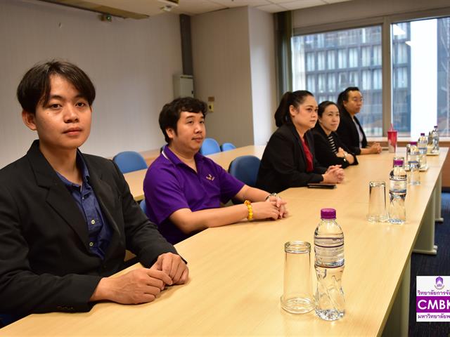 วิทยาลัยการจัดการ ต้อนรับวิทยาลัยการศึกษา พบปะพูดคุยแลกเปลี่ยนความคิดเห็น ตลอดจนข้อเสนอแนะและแนวทางในการร่วมกันพัฒนามหาวิทยาลัยพะเยา