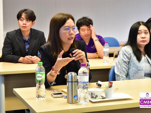 วิทยาลัยการจัดการ ต้อนรับวิทยาลัยการศึกษา พบปะพูดคุยแลกเปลี่ยนความคิดเห็น ตลอดจนข้อเสนอแนะและแนวทางในการร่วมกันพัฒนามหาวิทยาลัยพะเยา