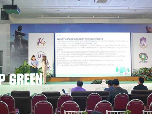 วิทยาลัยการจัดการ เข้าร่วมกิจกรรม SHOW & SHARE UP-GREEN 2024 ครั้งที่ 2 ณ มหาวิทยาลัยพะเยา จ.พะเยา