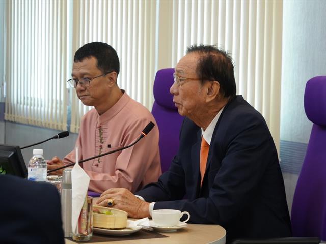 ต้อนรับคณะศึกษาดูงานจากมหาวิทยาลัยวลัยลักษณ์ 