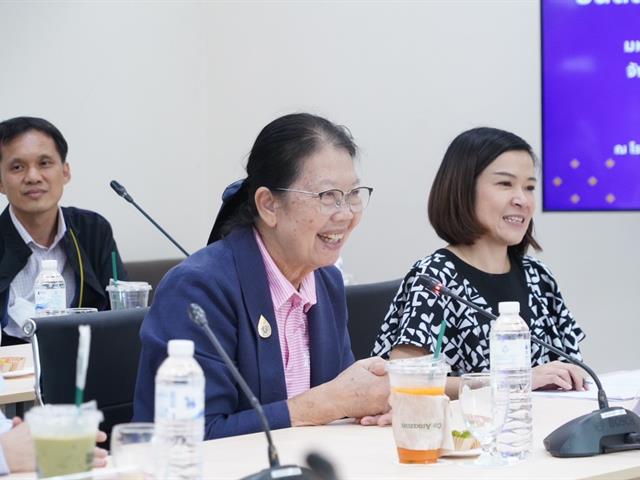 ต้อนรับคณะศึกษาดูงานจากมหาวิทยาลัยวลัยลักษณ์ 