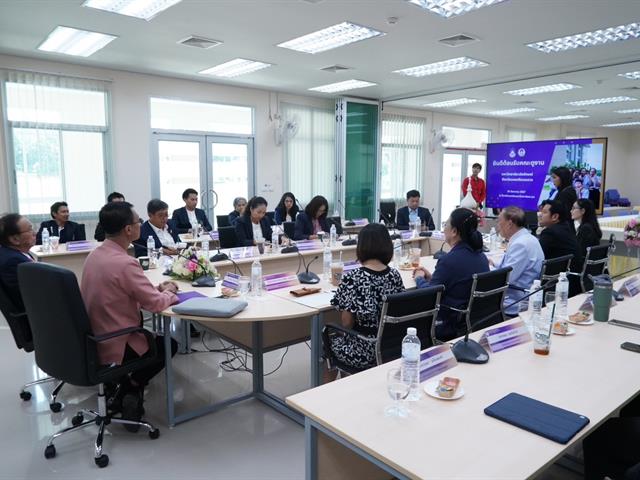 ต้อนรับคณะศึกษาดูงานจากมหาวิทยาลัยวลัยลักษณ์ 