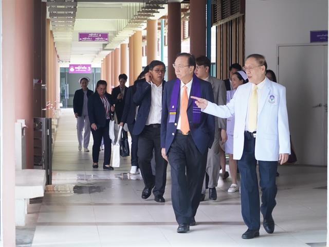 ต้อนรับคณะศึกษาดูงานจากมหาวิทยาลัยวลัยลักษณ์ 