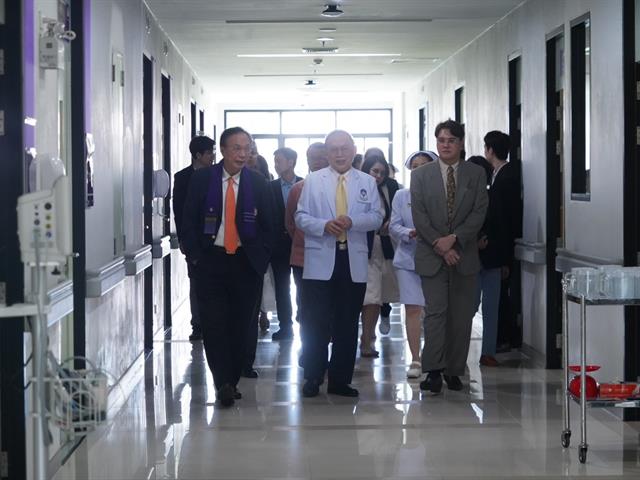 ต้อนรับคณะศึกษาดูงานจากมหาวิทยาลัยวลัยลักษณ์ 