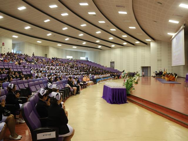 พิธีมอบ และเข็มชั้นปี นิสิตสาขาพยาบาลศาสตร์ ประปีการศึกษา 2567