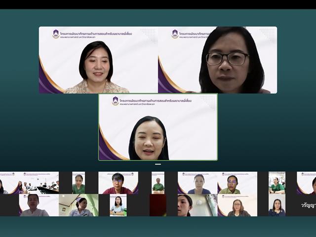 โครงการพัฒนาศักยภาพด้านการสอนสำหรับพยาบาลพี่เลี้ยง