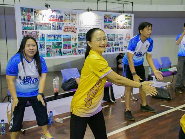 วิทยาลัยการศึกษา เข้าร่วมกิจกรรม Show and Share UP BMI CHALLENGE 2024