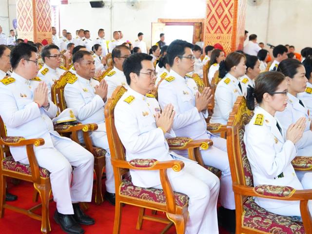 มหาวิทยาลัยพะเยา ถวายผ้ากฐินพระราชทาน ประจำปี 2567