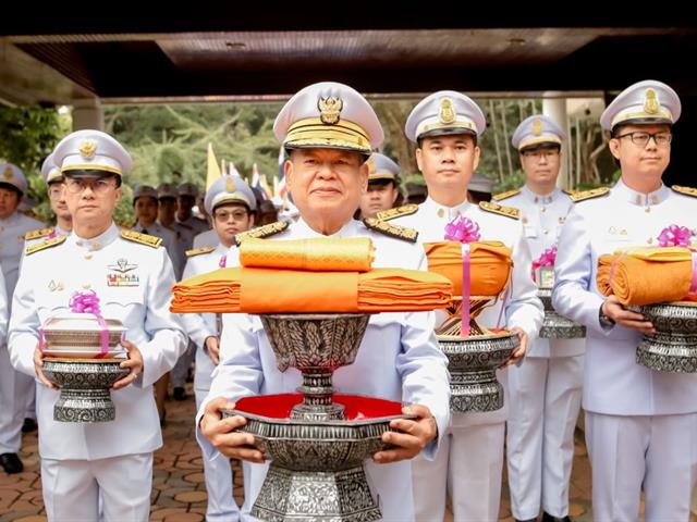 มหาวิทยาลัยพะเยา ถวายผ้ากฐินพระราชทาน ประจำปี 2567