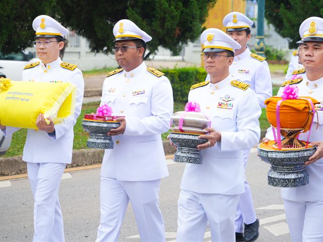 UP held its Royal Kathin Robe Offering Ceremony for 2024 at Wat Sri Khom Kham, a Royal Monastery located in Phayao Province.