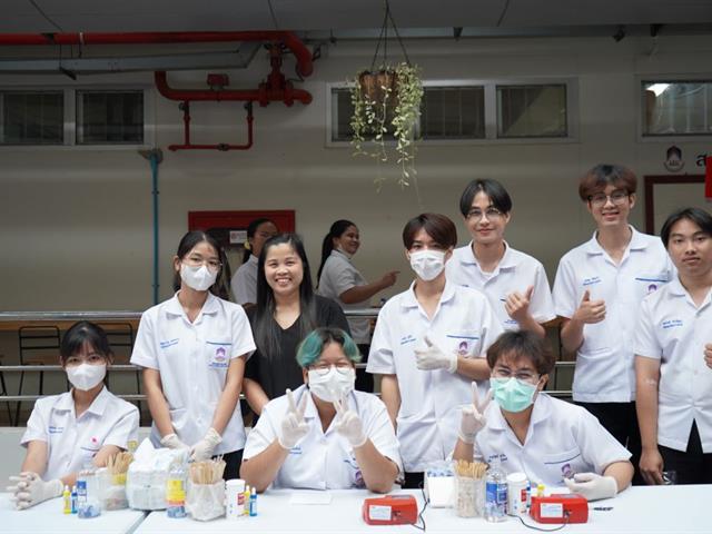 การรับบริจาคโลหิตร่วมกับกิจกรรมกยศ.รวมใจปันโลหิต ต่อชีวิตเพื่อนมนุษย์ ปีที่ 12