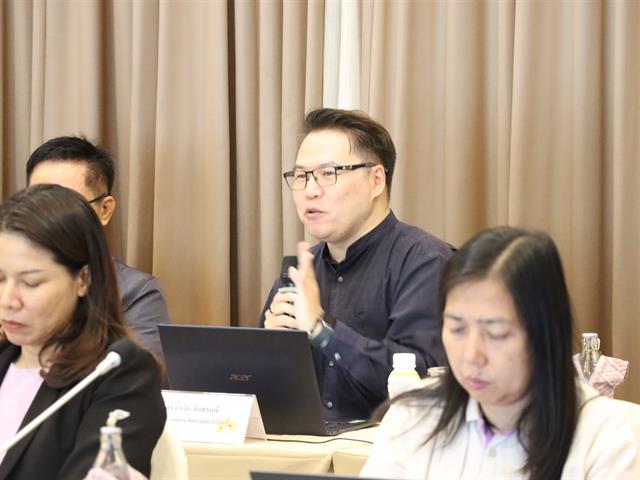 ประชุมการถ่ายทอดกลยุทธ์ และตัวชี้วัดสำคัญ ประจำปีงบประมาณ พ.ศ. 2568