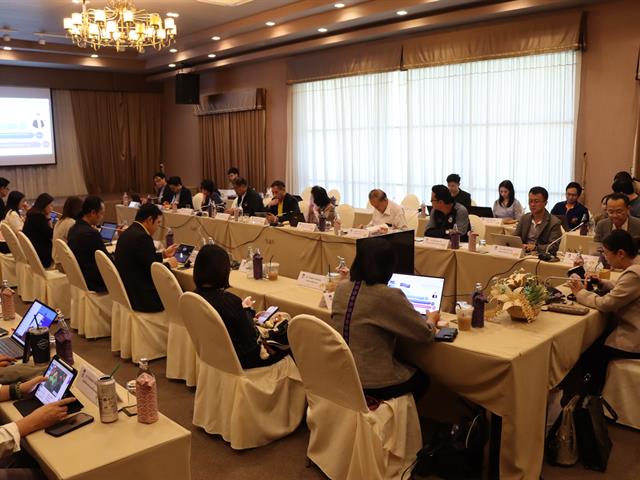 ประชุมการถ่ายทอดกลยุทธ์ และตัวชี้วัดสำคัญ ประจำปีงบประมาณ พ.ศ. 2568