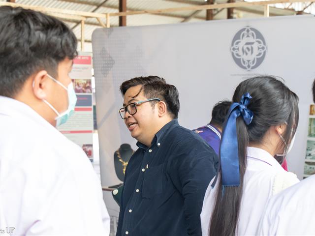 คณะศิลปศาสตร์ ร่วมจัดบูธนิทรรศการ UP OPEN HOUSE 2025 ณ โรงเรียนสุโขทัยวิทยาคม จังหวัดสุโขทัย