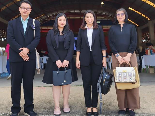 คณะศิลปศาสตร์ร่วมกิจกรรมติดตามความก้าวหน้า โครงการ 1 คณะ 1 ชุมชนนวัตกรรม 2567