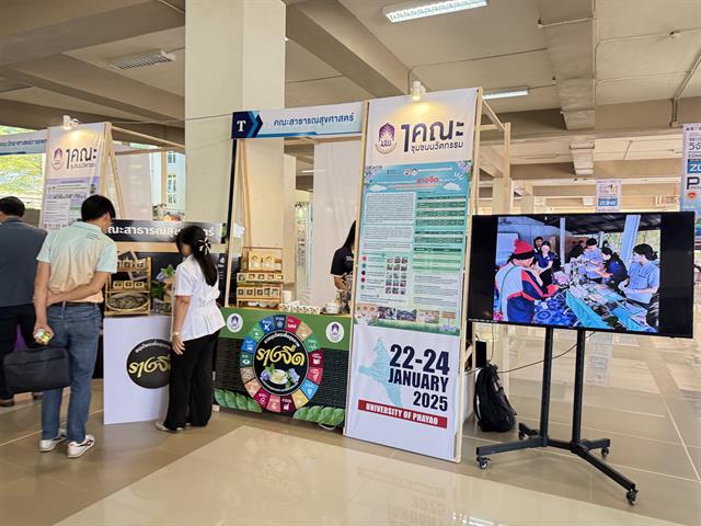 นิทรรศการโครงการ 1 คณะ 1 ชุมชนนวัตกรรม 