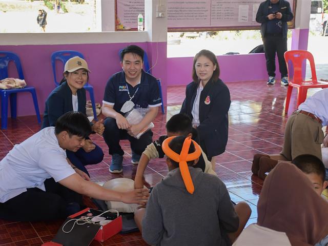 วิทยาลัยการศึกษา เข้าร่วมโครงการ UP CSV 15 ปี มหาวิทยาลัยพะเยา ณ โรงเรียนตำรวจตระเวนชายเเดนเบ็ตตี้ดูเมน อำเภอปง จังหวัดพะเยา