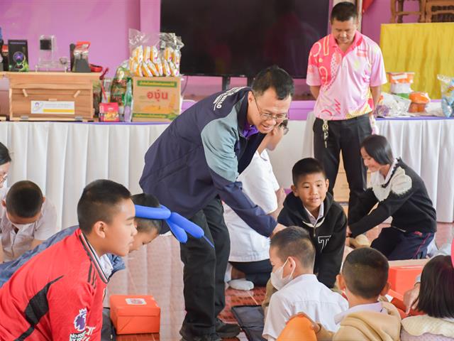 วิทยาลัยการศึกษา เข้าร่วมโครงการ UP CSV 15 ปี มหาวิทยาลัยพะเยา ณ โรงเรียนตำรวจตระเวนชายเเดนเบ็ตตี้ดูเมน อำเภอปง จังหวัดพะเยา