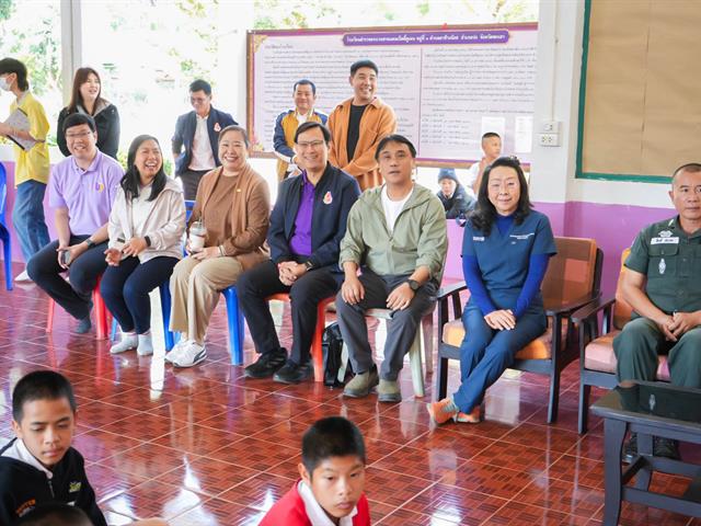 วิทยาลัยการศึกษา เข้าร่วมโครงการ UP CSV 15 ปี มหาวิทยาลัยพะเยา ณ โรงเรียนตำรวจตระเวนชายเเดนเบ็ตตี้ดูเมน อำเภอปง จังหวัดพะเยา