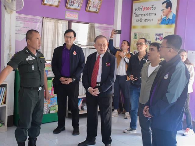 วิทยาลัยการศึกษา เข้าร่วมโครงการ UP CSV 15 ปี มหาวิทยาลัยพะเยา ณ โรงเรียนตำรวจตระเวนชายเเดนเบ็ตตี้ดูเมน อำเภอปง จังหวัดพะเยา