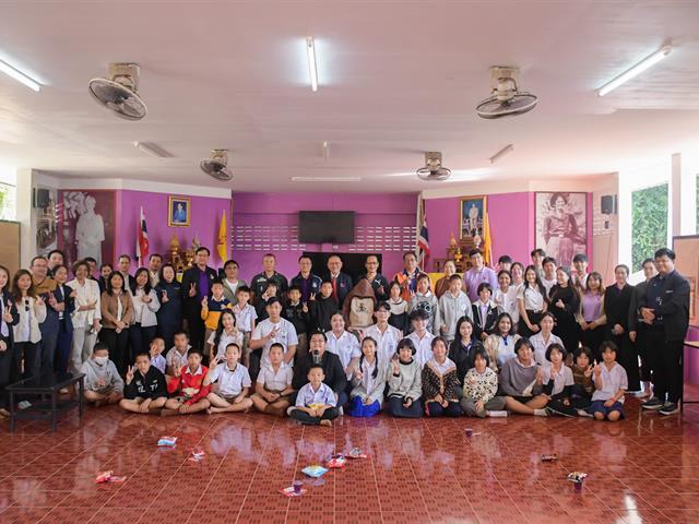 วิทยาลัยการศึกษา เข้าร่วมโครงการ UP CSV 15 ปี มหาวิทยาลัยพะเยา ณ โรงเรียนตำรวจตระเวนชายเเดนเบ็ตตี้ดูเมน อำเภอปง จังหวัดพะเยา
