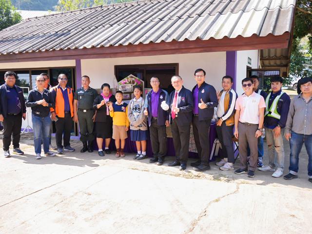 วิทยาลัยการศึกษา เข้าร่วมโครงการ UP CSV 15 ปี มหาวิทยาลัยพะเยา ณ โรงเรียนตำรวจตระเวนชายเเดนเบ็ตตี้ดูเมน อำเภอปง จังหวัดพะเยา