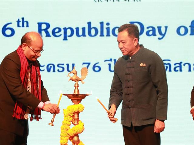 76 ปี วันชาติสาธารณรัฐอินเดีย