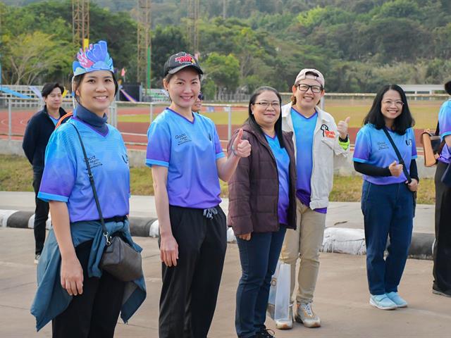 วิทยาลัยการศึกษา ร่วมการแข่งขันกีฬาบุคลากรมหาวิทยาลัยพะเยา ประจำปี 2568 UP Sport Day and BMI Challenge 2025