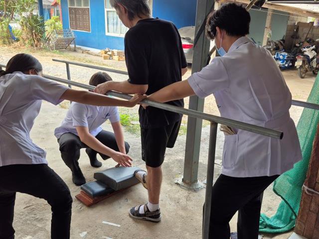Community Engagement by Physical Therapy Team of AHS UP
